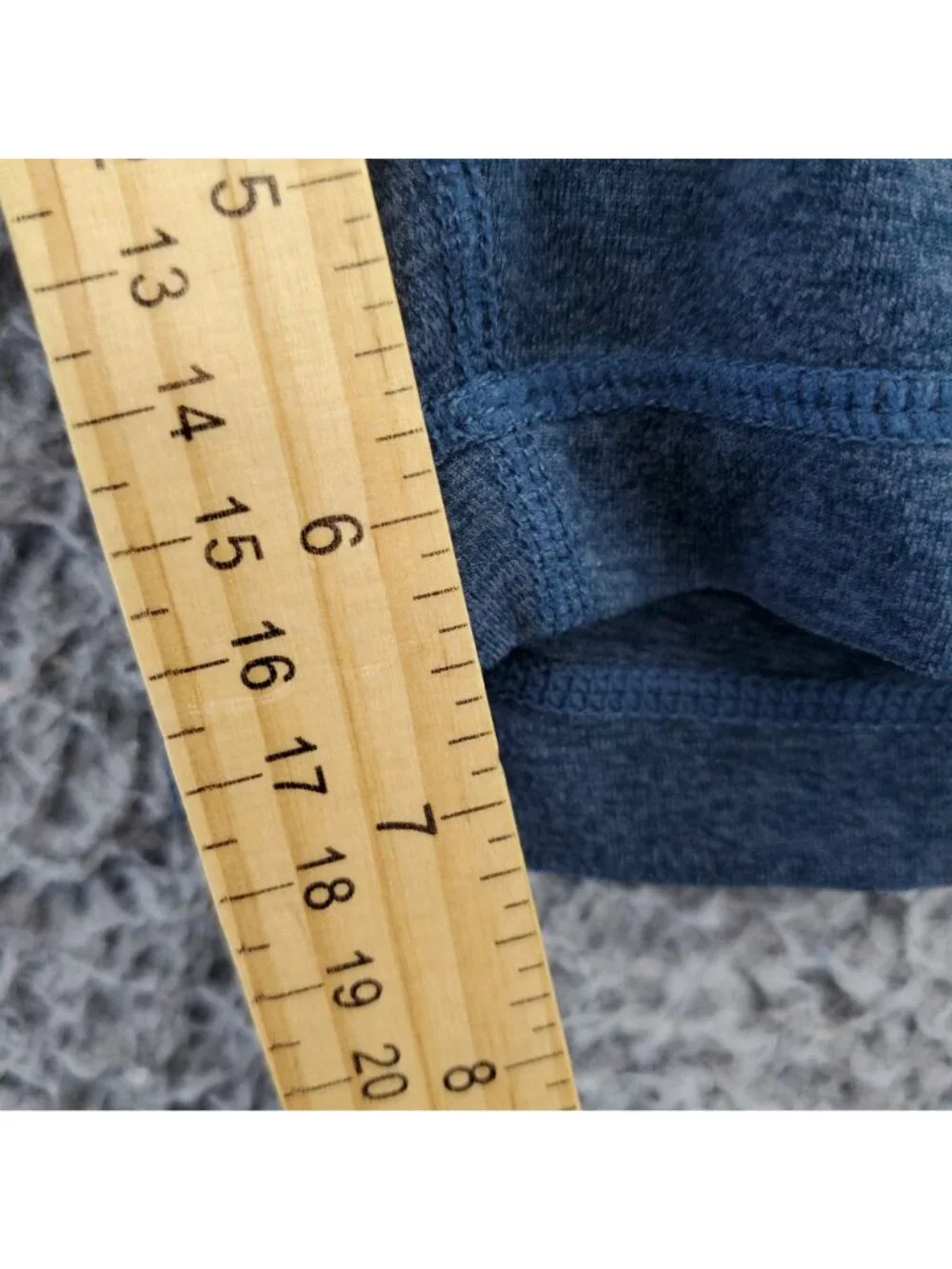 Vuori Shorts Mens Large Blue Recycled Polyester Elastic Waist Drawstring Lounge